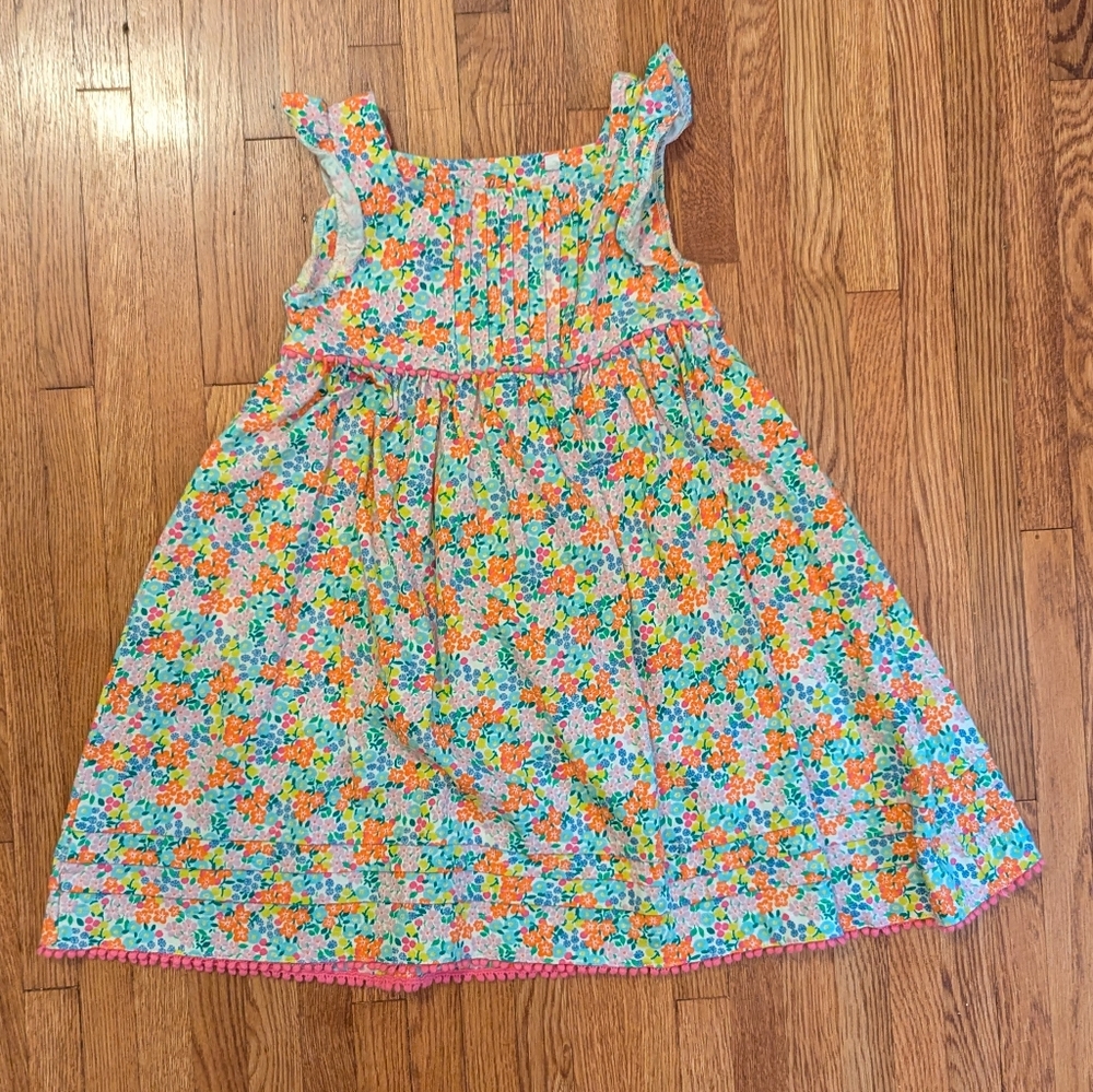 Mini Boden Colorful Floral Dress